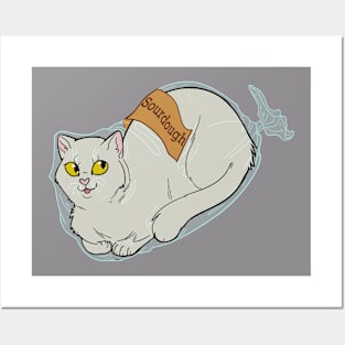 Catloaf: Sourdough Posters and Art